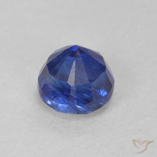 Dianita Azul-marinho Natural 0.54ct, Redondo, SI