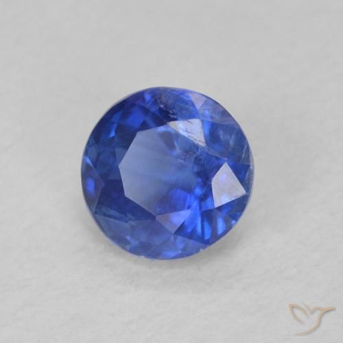 Dianita Azul verdadeiro Natural 0.40ct, Redondo, SI