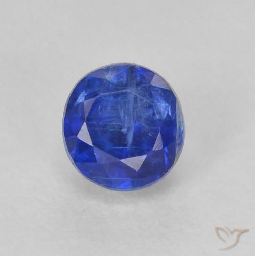 0.55ct Natural Azul verdadeiro Dianita, Redondo, SI