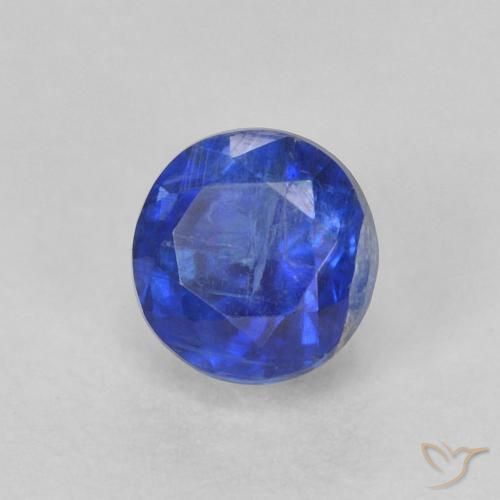 Dianita Azul verdadeiro Natural 0.55ct, Redondo, SI