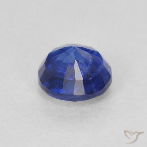 Dianita Azul escuro Natural 0.46ct, Redondo, SI
