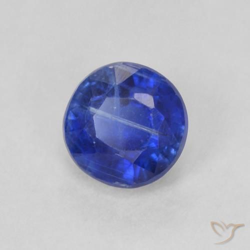 Dianita Azul profundo Natural 0.43ct, Redondo, SI