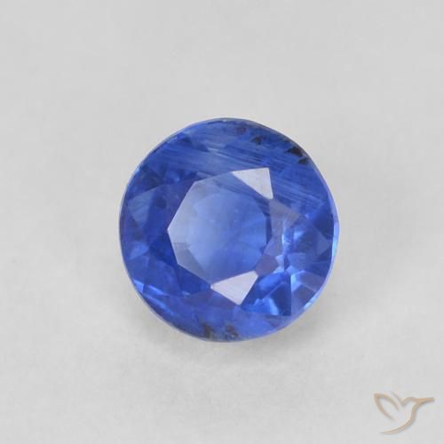 Dianita Azul verdadeiro Natural 0.47ct, Redondo, SI