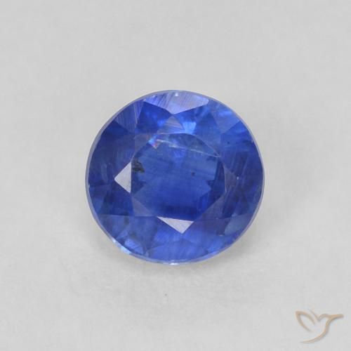 0.44ct Natural Azul verdadeiro Dianita, Redondo, SI