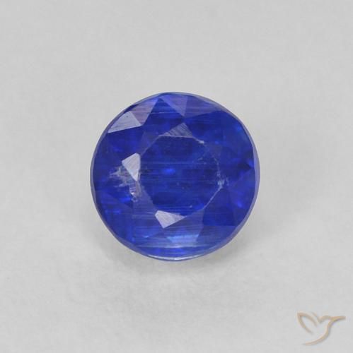 0.44ct Natural Azul marinho intenso Dianita, Redondo, SI