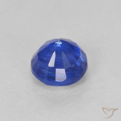 Dianita Azul marinho intenso Natural 0.44ct, Redondo, SI