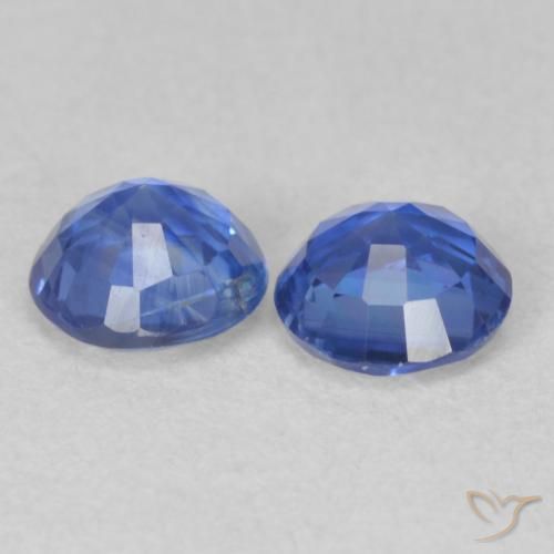 Pedras preciosas de Dianita Bebê azul natural de 1.30 ct, Redondo, SI