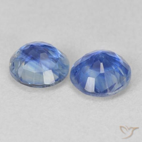 Pedras preciosas de Dianita Azul claro natural de 1.33 ct, Redondo, SI