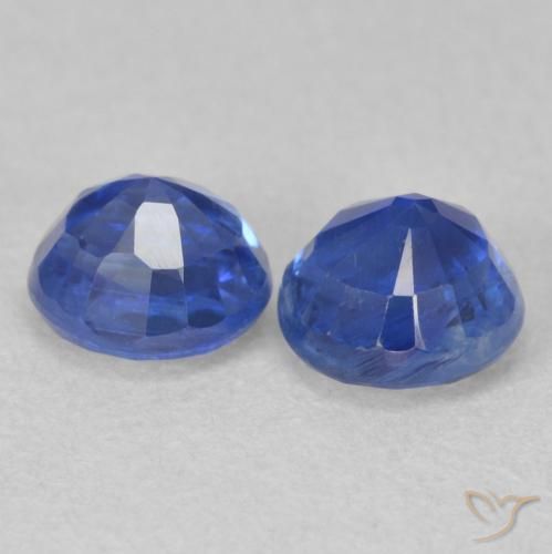Pedras preciosas de Dianita Azul verdadeiro natural de 1.69 ct, Redondo, SI