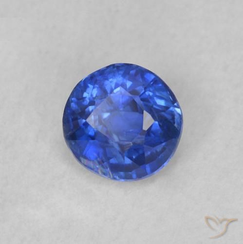 Dianita Azul verdadeiro Natural 0.36ct, Redondo, SI
