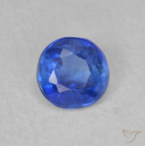 0.39ct Natural Azul verdadeiro Dianita, Redondo, SI