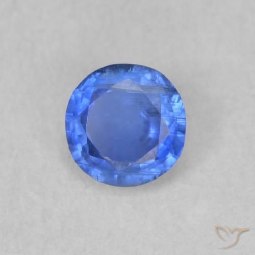 Dianita azul marinho claro Natural 0.34ct, Redondo, SI