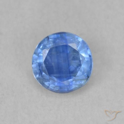 0.39ct Natural Azul claro Dianita, Redondo, SI