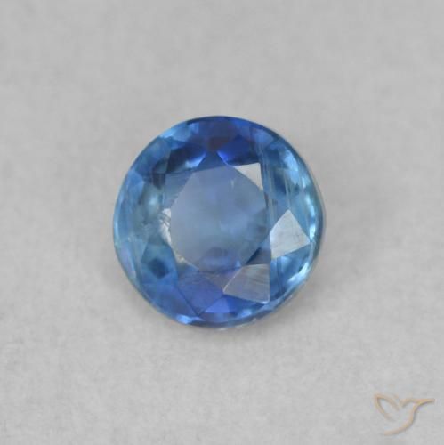 Dianita royal blue Natural 0.36ct, Redondo, SI