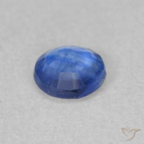 Dianita azul marinho claro Natural 0.35ct, Redondo, SI
