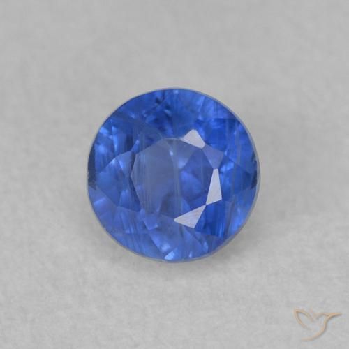 Dianita Azul verdadeiro Natural 0.52ct, Redondo, SI
