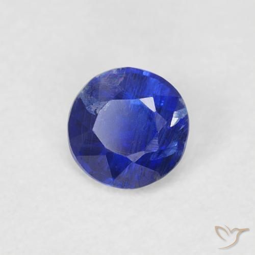 Dianita Azul profundo Natural 0.31ct, Redondo, SI