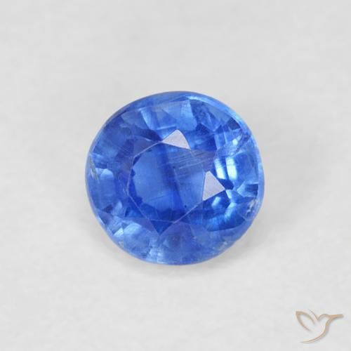 Dianita Azul marinho médio Natural 0.42ct, Redondo, SI