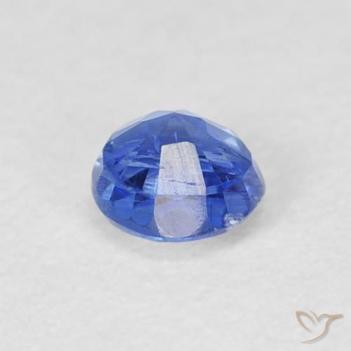 Dianita Azul marinho médio Natural 0.42ct, Redondo, SI