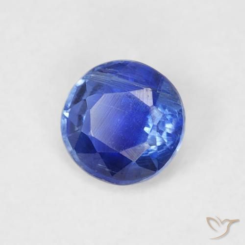 Dianita Azul profundo Natural 0.36ct, Redondo, SI