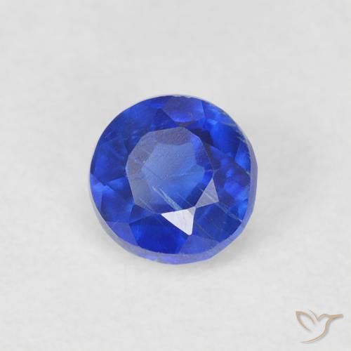 Dianita Azul Azure Profundo Natural 0.39ct, Redondo, SI