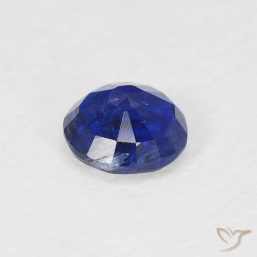 Dianita Azul escuro Natural 0.34ct, Redondo, SI