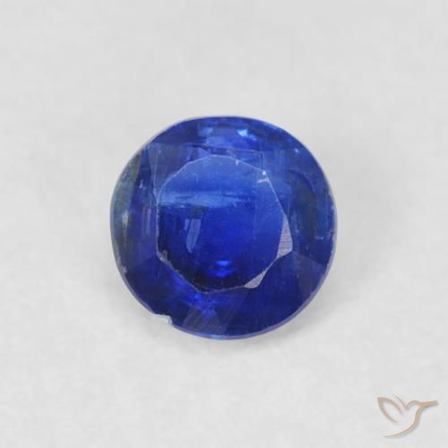 0.38ct Natural Azul-marinho Dianita, Redondo, SI