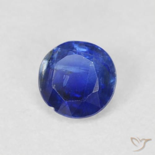 Dianita Azul-marinho Natural 0.38ct, Redondo, SI