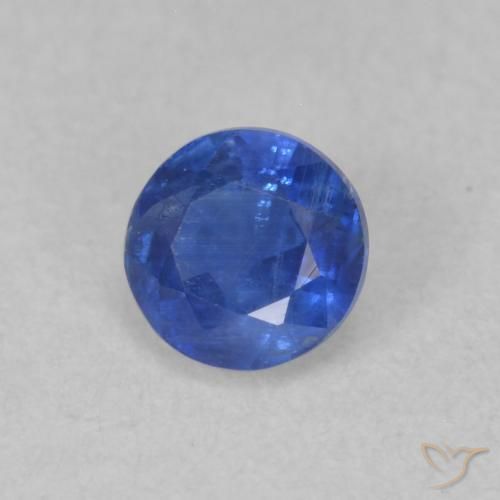 Dianita Azul verdadeiro Natural 0.43ct, Redondo, SI