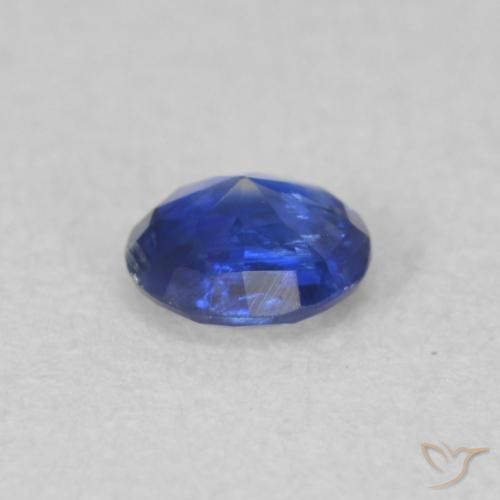 Dianita Azul escuro Natural 0.32ct, Redondo, SI