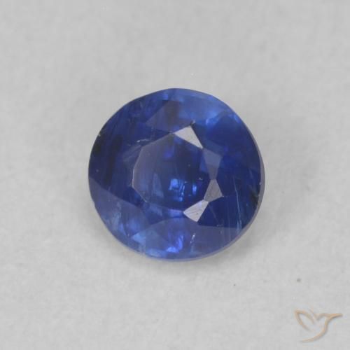 Dianita Azul profundo Natural 0.39ct, Redondo, SI