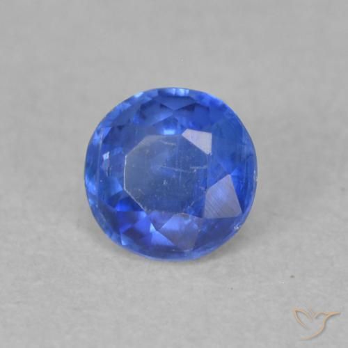 Dianita Azul verdadeiro Natural 0.33ct, Redondo, SI