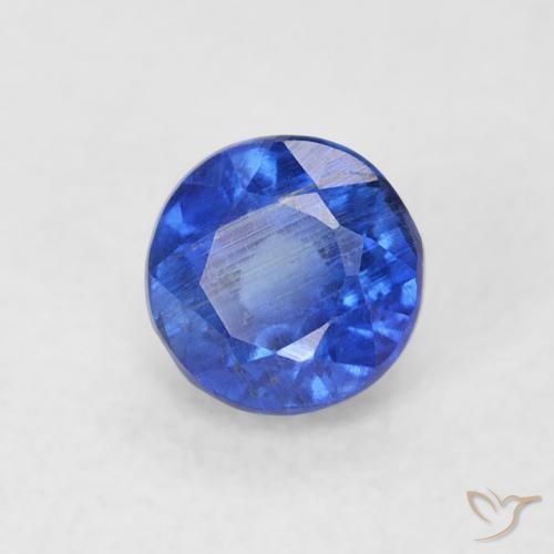 Dianita Azul verdadeiro Natural 0.45ct, Redondo, SI