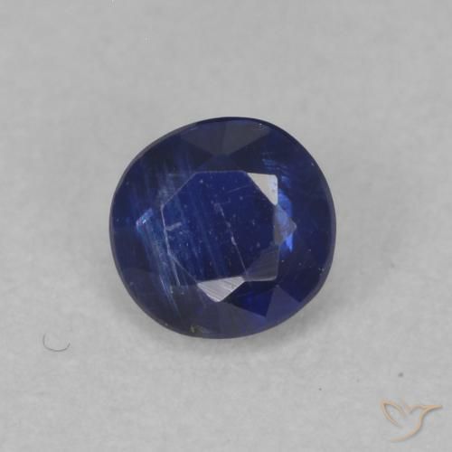 Dianita Azul-marinho Natural 0.40ct, Redondo, SI