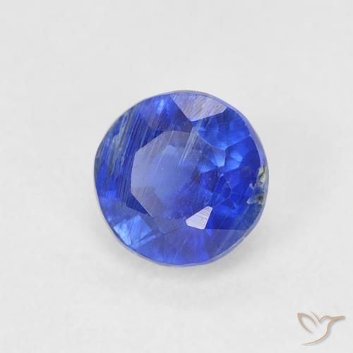 Dianita Azul profundo Natural 0.45ct, Redondo, SI