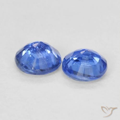 Pedras preciosas de Dianita Azul marinho médio natural de 0.71 ct, Redondo, VS-SI