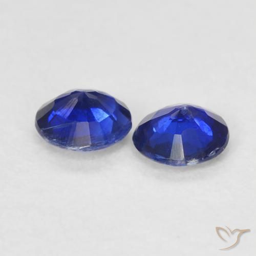 Pedras preciosas de Dianita Azul-marinho natural de 0.52 ct, Redondo, SI