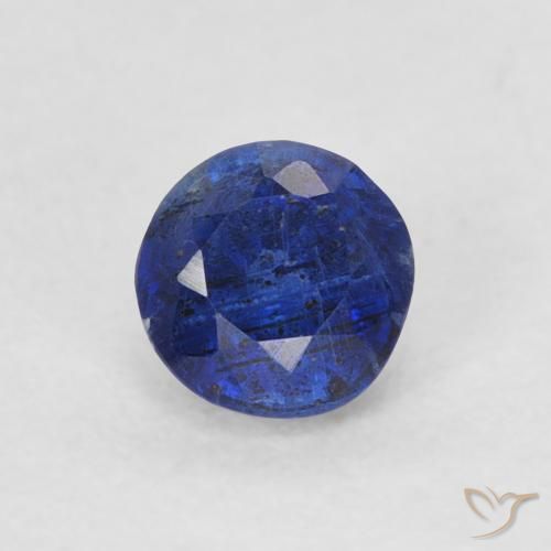 0.38ct Natural Azul-marinho Dianita, Redondo, SI