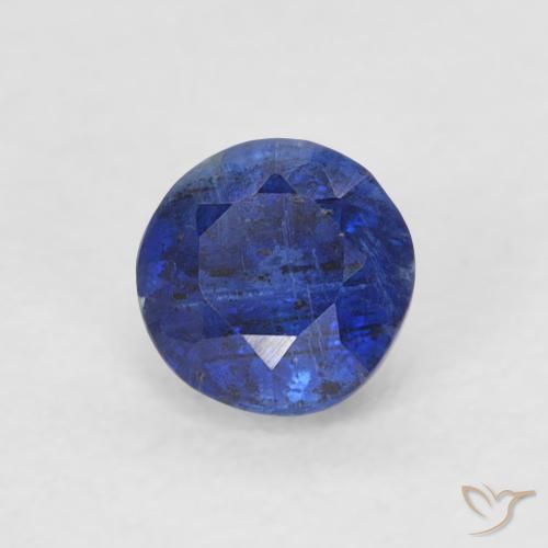 Dianita Azul-marinho Natural 0.38ct, Redondo, SI