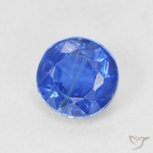 Dianita Azul verdadeiro Natural 0.45ct, Redondo, SI