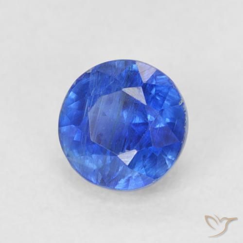 Dianita Azul verdadeiro Natural 0.50ct, Redondo, SI