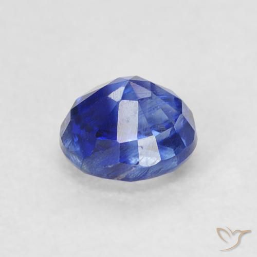 Dianita Azul-marinho Natural 0.45ct, Redondo, SI