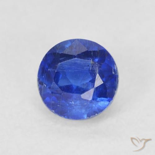 Dianita Azul Egípcio Profundo Natural 0.47ct, Redondo, VS-SI