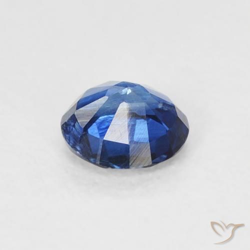 Dianita azul marinho claro Natural 0.32ct, Redondo, SI
