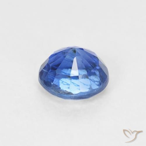 Dianita azul marinho claro Natural 0.36ct, Redondo, SI