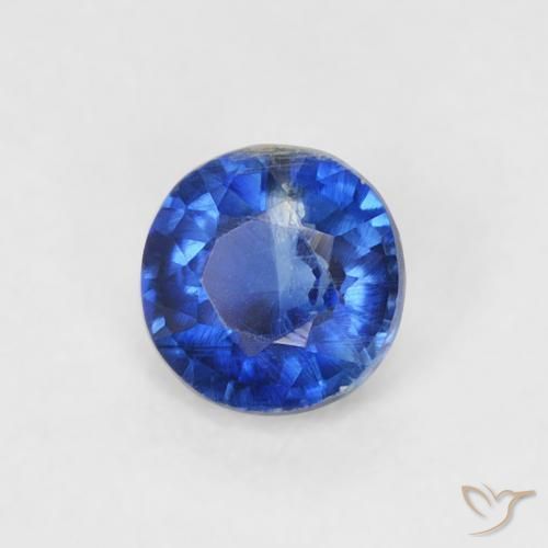 Dianita Azul verdadeiro Natural 0.34ct, Redondo, SI