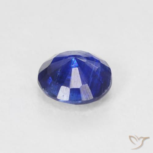 Dianita Azul marinho intenso Natural 0.32ct, Redondo, SI