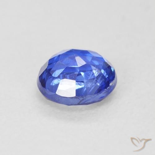 Dianita Azul-marinho Natural 0.67ct, Redondo, SI