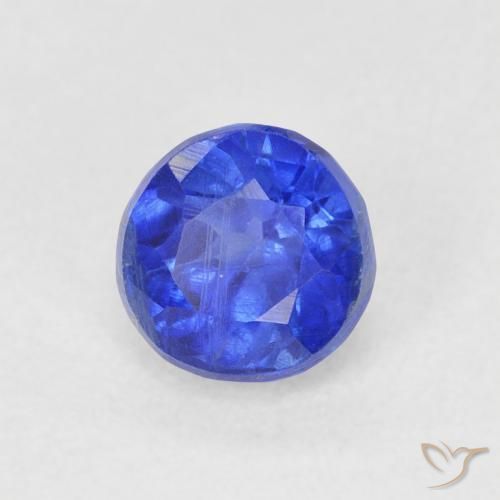 Dianita Azul Azure Profundo Natural 0.86ct, Redondo, SI