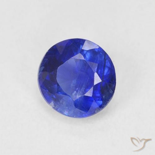 Dianita Azul profundo Natural 0.66ct, Redondo, SI